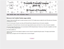 Tablet Screenshot of frostbiteleague.org.uk
